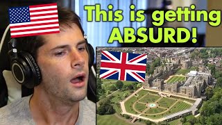 American Reacts to Windsor Castle, the Queen's SECOND Palace