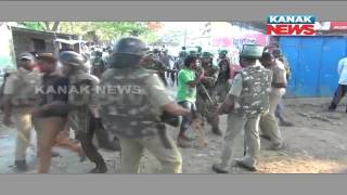 Political Group Clash In Barang, Cuttack; Lathi Charged, 15 Injured