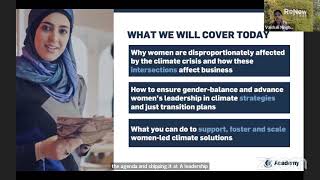 How to Advance Women’s Leadership in Climate Action (English)