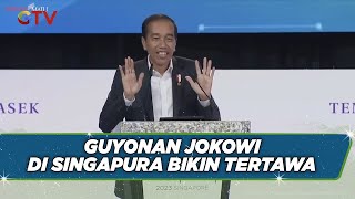 Jadi Pembicara di Ecosperity Week Singapura, Jokowi Berkelakar Soal Pemenang Capres Tahun Depan