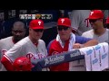 phi@atl byrd crushes a solo home run to left field