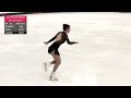 2025 canadian national figure skating championships. senior women . sp. sara maude dupuis