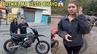 ALISHA KO LAGI SUPERBIKE BUTWAL MA🤣 / BUTWAL MA KTA  HARU SANGA DIRT RIDE / @rajkumarthapamagar32