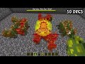 barako mowzie’s mobs vs 50 orcs army in minecraft