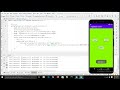 #SmartAndroidPrograming #AndroidStudio #ToggleButton Android Studio Toggle Button Control Example