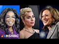 Watch Lady Gaga, Oprah Winfrey rally with Kamala Harris in Philadelphia | MSNBC