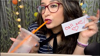 ASMR Flirty Hotel Receptionist Roleplay/Up Close \u0026 Personal/Gum Chewing/Tingles Galore 💋