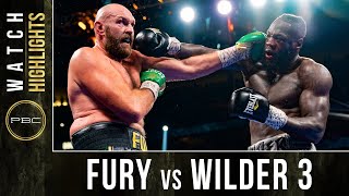 Fury vs Wilder 3 HIGHLIGHTS: October 9, 2021