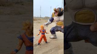 Monkey Vegeta vs Dragon  Ball DOMINO EFFECT THE AMAZING | Toy Friend #songoku #goku