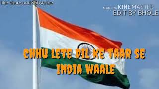 India wale !! Desh bhakti song 'status,by tserieshindi