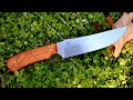 Beginner Knife Making: Making a bushcraft knife