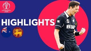 Henry Takes 3 In Big Win | New Zealand vs Sri Lanka - Match Highlights | ICC Cricket World Cup 2019