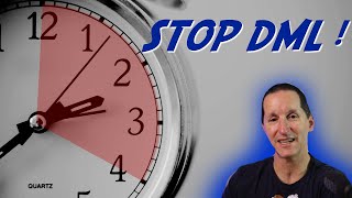 How to stop DML from running overnight