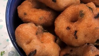 Crispy Medu Vada (Urad dal vada) from Beevi's Special 💕