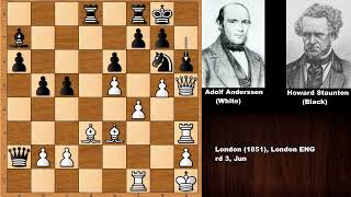 Adolf Anderssen vs Howard Staunton - London (1851)