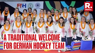 A Taste Of 'Bharat' For Germany’s Women’s Hockey Team In Jharkhand's Ranchi