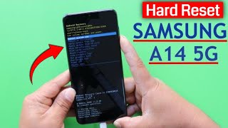 Hard Reset Samsung A14 5g Unlock Pattern/Pin/Password 2024 | Galaxy A14 5g Factory Reset