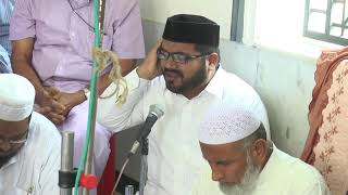 M.A.C.Mujahith Reciting Qirath in Nikhaah Function at Kayalpatnam Maghdoom Jumma Masjid, Tamil Nadu