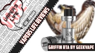 Обзор обслуживаемого бака Griffin RTA от компании Geekvape. Один из лучших...