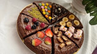 #براونيز (كيكابيزا بێی محتاجی فرنێ ببین)Brownie Pizza No oven needed