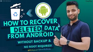 How to Recover Deleted Android Photos & Videos without Backup & Root (2023) Restore Deleted Files