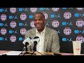 unc hubert davis post campbell interview inside carolina interviews