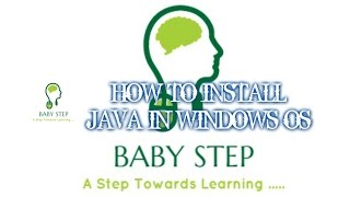 How to Install Java(Java Development Kit) on windows 7 and set Path to directory
