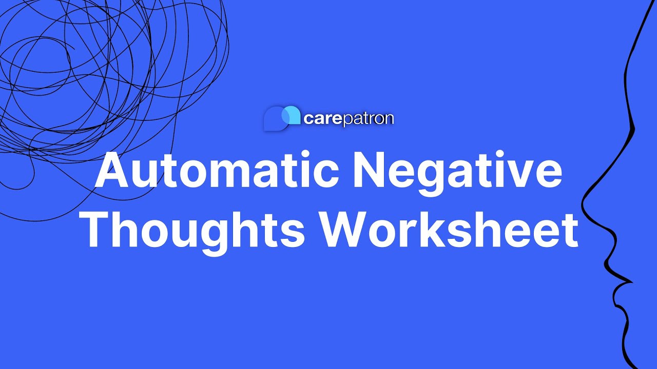 Automatic Negative Thoughts Activities Westresults
