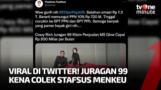 Juragan 99 Kena Senggol Stafsus Menkeu Gegara Pamer Omzet RP600 Miliar | tvOne Minute