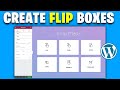 How to Create Flip Boxes wordpress | Flip Box Widget on Elementor for free