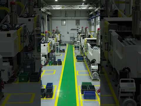 At Poelsan, ROBOSHOT machines process 10,500 tons of plastic per year!