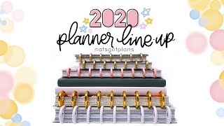 2020 Planner Line-up \u0026 Setting up my planners // The Happy Planner®