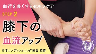 【大正健康ナビ】血行を良くするセルフケア　STEP2 「膝下の血行を良くする運動」