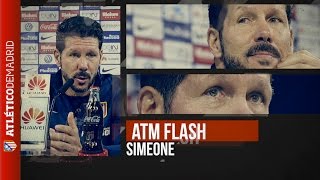 #ATMFlash | Rueda de prensa de Simeone previa al Atleti-Sporting | Simeone’s press conference