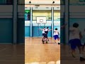 バスケ　みんな大好きオフハンド　　 バスケ basketball shot 堤啓士朗 1on1