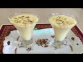 piyush a sweet drink made of shrikhand and buttermilk. by bhanu patel