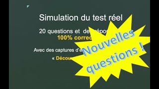 Simulation du test réel de citoyenneté canadienne - 20 questions/réponses 100% correctes - Partie1