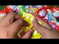 some lot s of candies new 190000 yummy kinder joy chocolate kinder surprise opening asmr lollipops