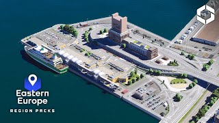 Building The GREAT Harbor in Cities Skylines 2 - Eastern Europe Region Pack [Speed Build]