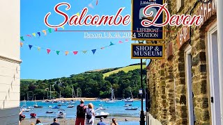 Salcombe Devon. Beautiful Costal Town 2024 4k.