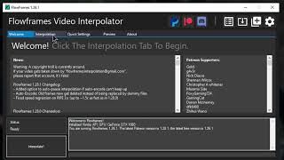 Best FlowFrames Settings for Nvidia GPUs (Increasing Video FPS with RIFE 24 Video Interpolation)