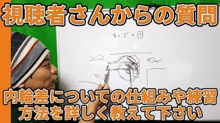 【視聴者質問】内輪差の仕組みと練習方法を教えて下さい  | けんたろうの運転チャンネル