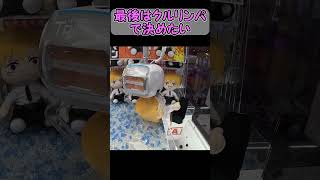 【クレーンゲーム攻略法・コツ】チェンソーマン デンジBIGぬいぐるみをゲット！ #ラウンドワン #shorts #short #clawmachine  #인형뽑기 #クレーンゲーム #ナムコ