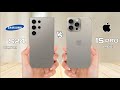 Samsung S24 Ultra Vs iPhone 15 Pro Max ⚡ Full Comparison