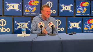 Bill Self discusses KU's inconsistency, the return of Danny Manning and Tad Boyle