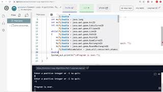 Common Loop Algorithms part 1