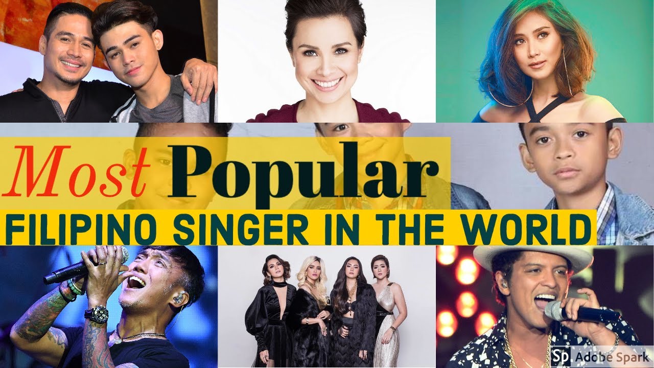 TOP 10 Most Popular Filipino Singer In The World: Famous Filipino ...