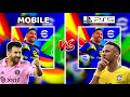 eFOOTBALL 2025 MOBILE Vs eFOOTBALL 2025 {PS5/PC} COMPARISON: GRAPHICS, ANIMATION, CELEBRATIONS...