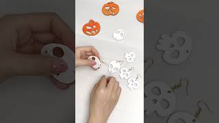 Halloween DIY Acrylc Earrings Make with xTool P2 Laser Cutter