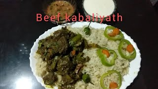 #Beef kabaliyath#വിരുന്നുകാർ വരുമ്പോൾ എളുപ്പത്തിൽഉണ്ടാക്കാൻ ഒരടിപൊളി റൈസ് റെസിപ്പി.